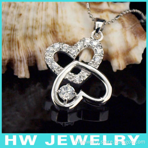 40616 factory sale cz 925 sterling silver pendants